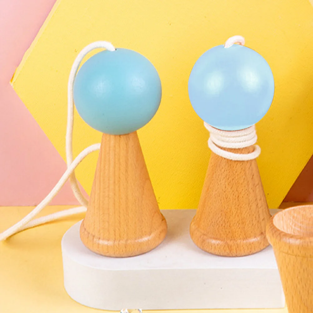 

Wooden Sword Interesting Kids Toy Kendama Funny Casual Game Wear-resistant Children
