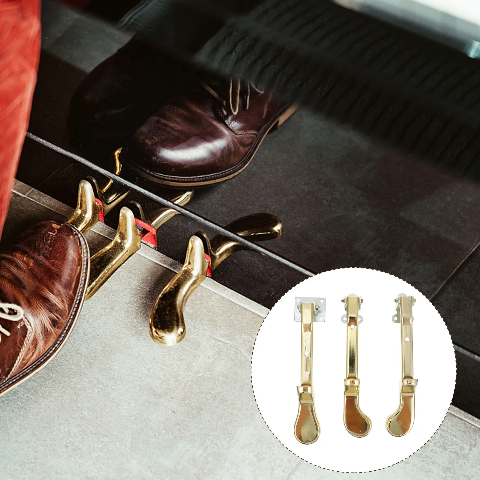 3 шт. вертикальные педали для фортепиано прочные замены бытовой клавиатуры