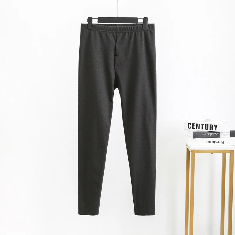 Large Size Men Thicken Thermal Underwear Leggings Winter Warm Mens Thermal Long Pants Plus Size Elastic Thermo Underwear Bottoms