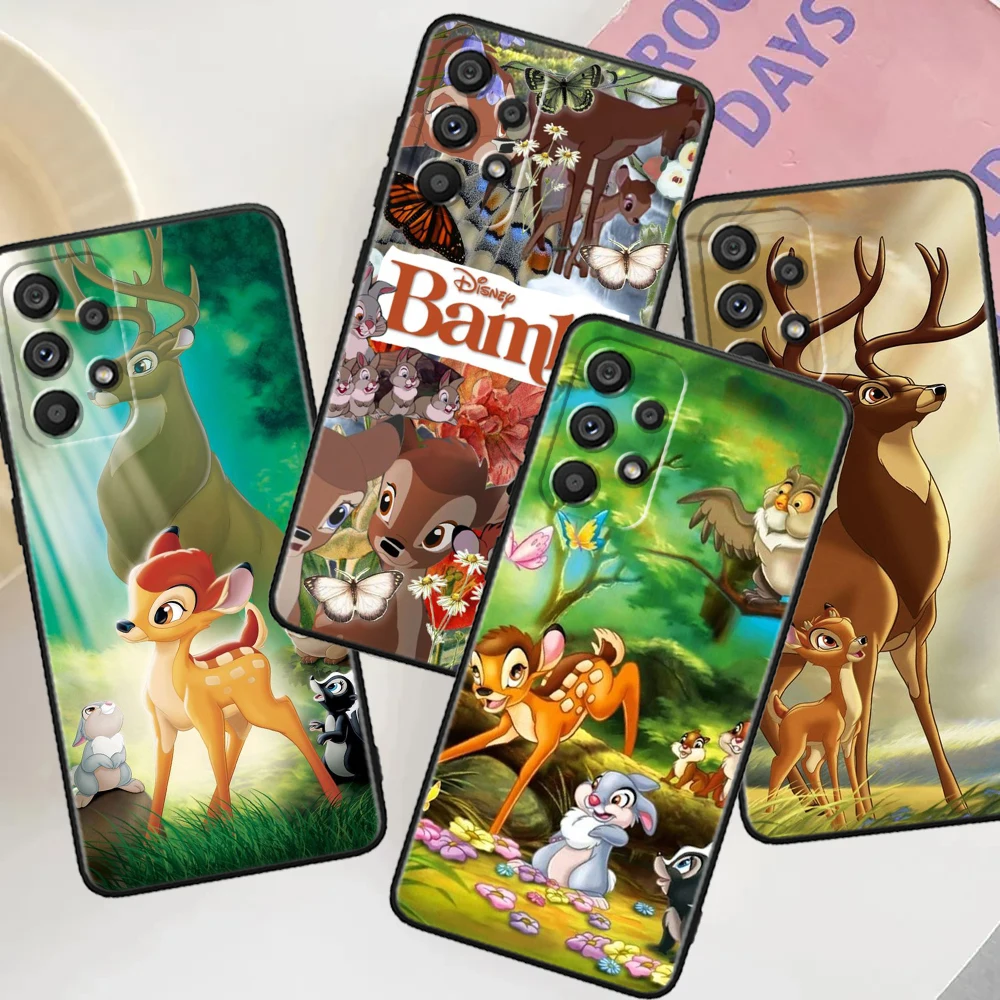 Мягкий черный чехол из ТПУ для Samsung Galaxy A73 A72 A55 A54 A53 A52 A35 A33 A32 A25