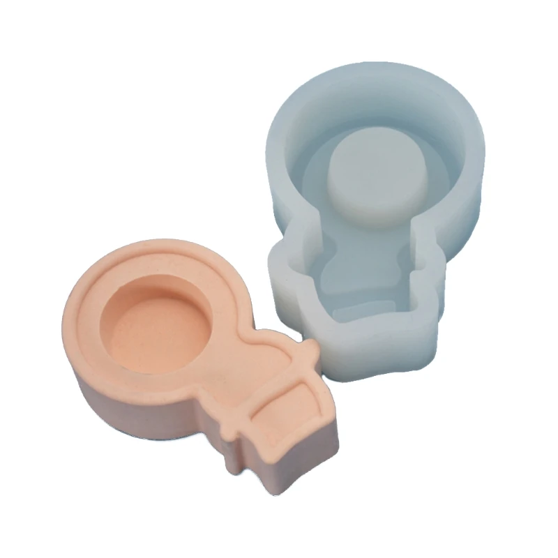 

Женский держатель для свечи, ручная работа, украшения для дома, литые инструменты