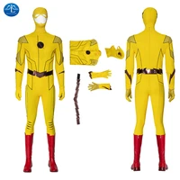 the flash season 8 reverse flash cosplay costumes full set with cosplay for adult men
