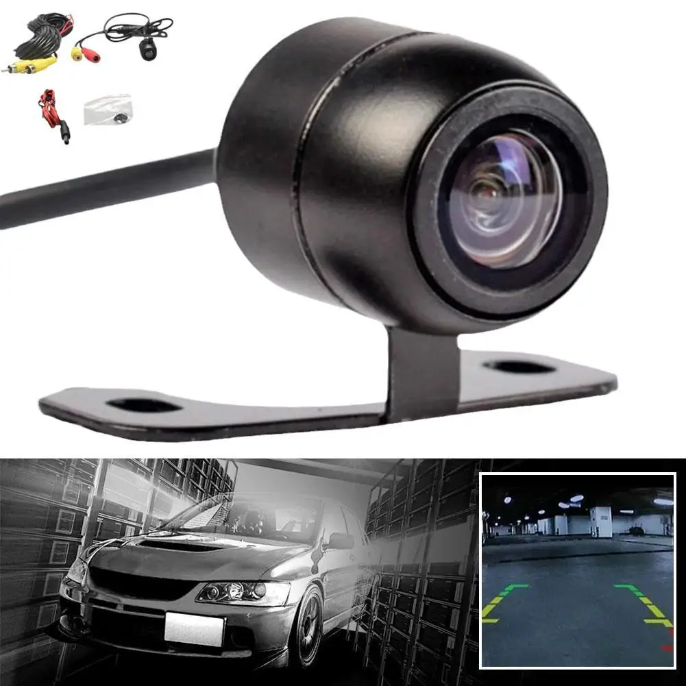 

Car Reverse Camera HD Night Vision Waterproof CCD LED Auto Backup Monitor Front View Side Reversing Backup Camera Color Image