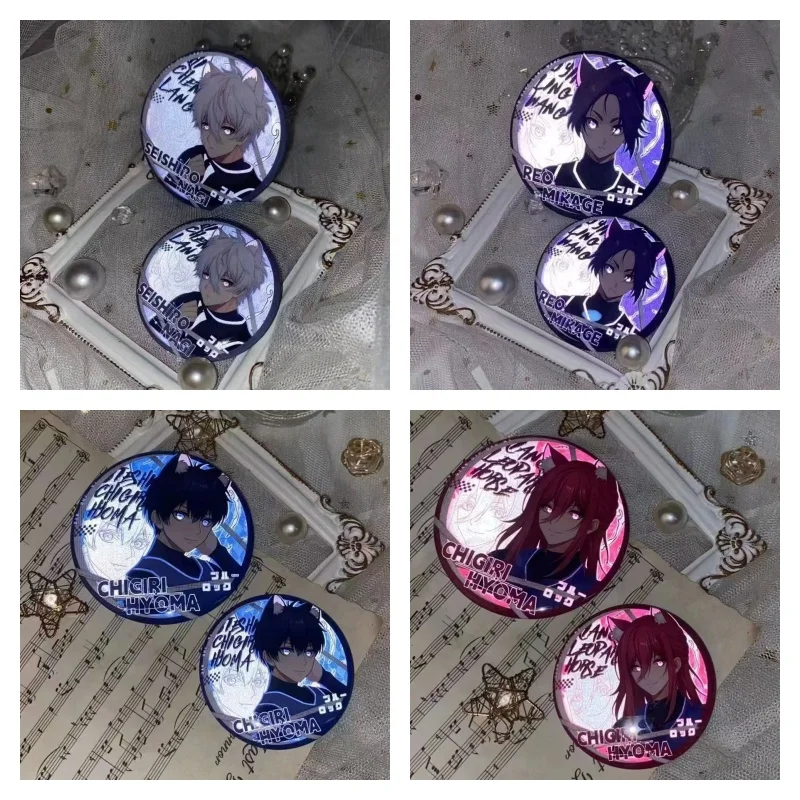 Фигурки аниме Синий замок Наги Сейширо Микаге Рео Исаги Йоичи металлический