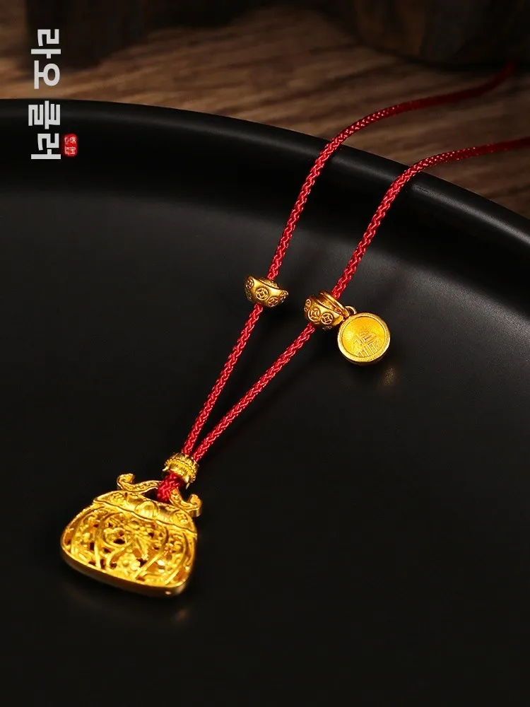 Старый Клер древнее золото счастливые медные монеты слитки бусины браслет из