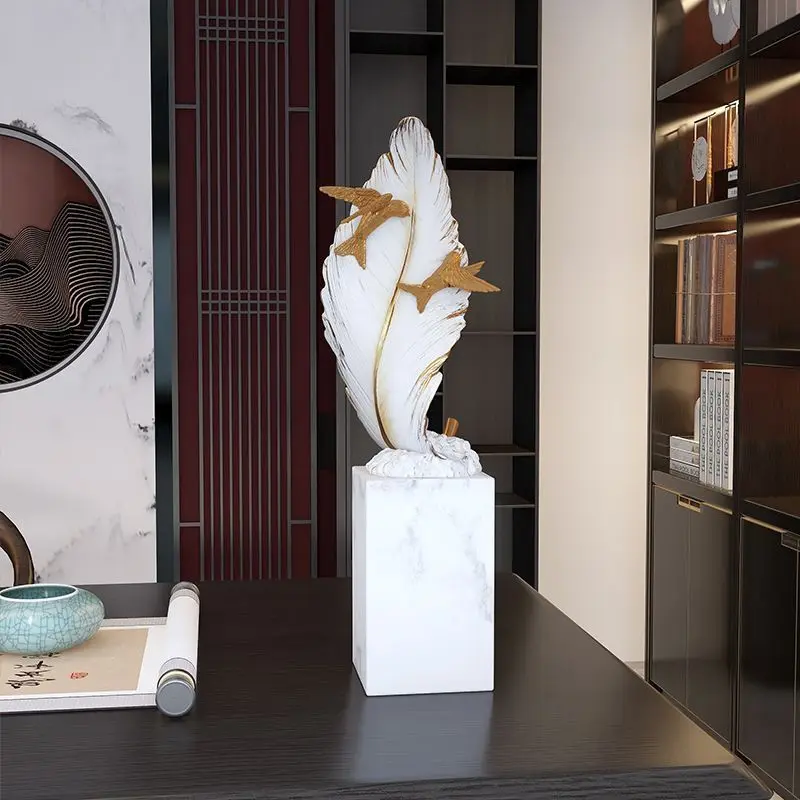 Современные роскошные полимерные украшения фэн-шуй Qi для дома гостиной крыльца