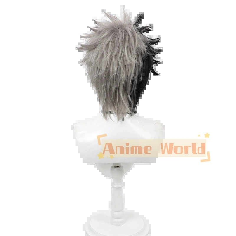 Vtuber Crimzon Ruze Косплей Парик Короткие Синтетические Волосы Термостойкие Хэллоуин