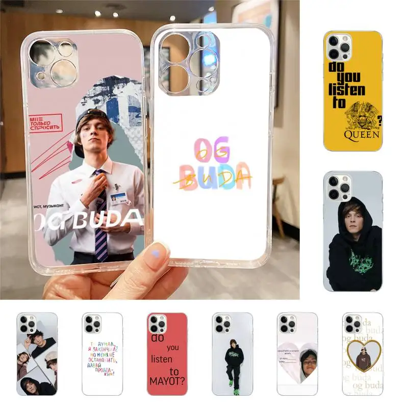 

Og Buda Russia Rapper Phone Case For Iphone 7 8 Plus X Xr Xs 11 12 13 Se2020 Mini Mobile Iphones 14 Pro Max Case