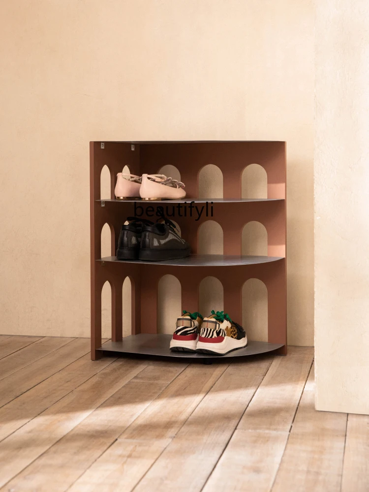 

zqNordic Style Multi-Layer Storage Rack Italian Simple Home Doorway Hallway Shoe Rack