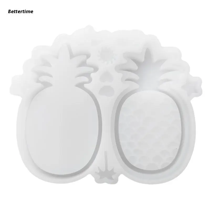 

B36D Quicksand Silicone Epoxy Mold DIY Keychain Crafting Mould for Valentine Gift