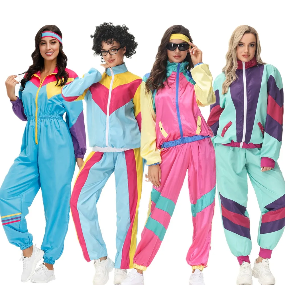 

Карнавальный костюм для взрослых на Хэллоуин, в стиле ретро