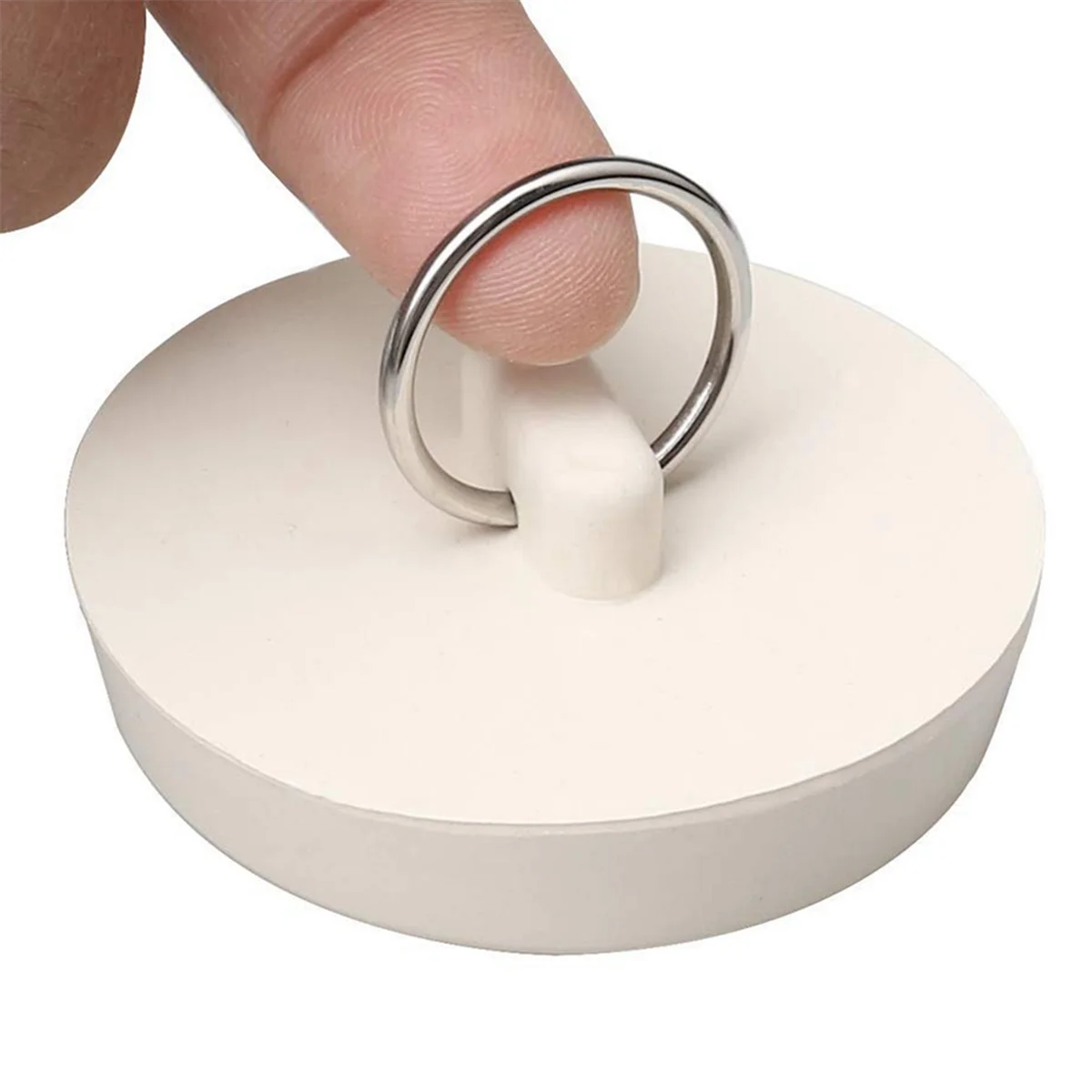 1 7/8 дюймов белая резиновая пробка для умывальника ванны сливной трубы раковины