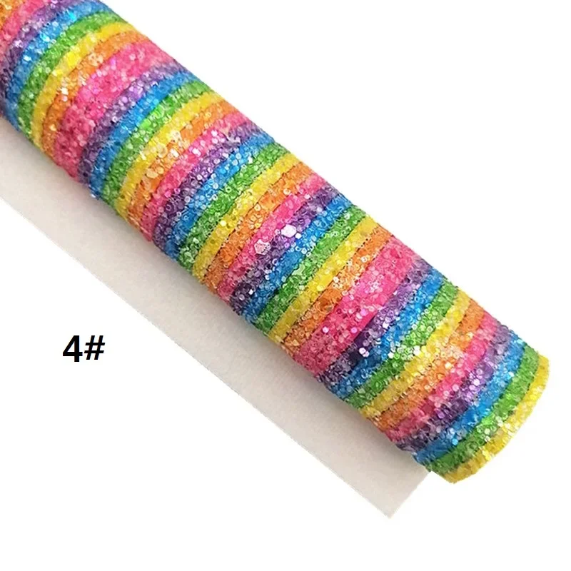 Радужная объемная блестящая кожа синтетическая тканевые листы искусственная