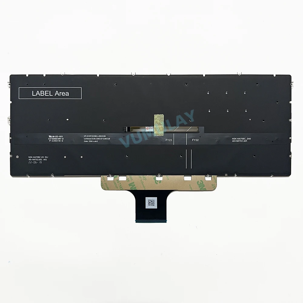 Клавиатура с подсветкой США для HP Pavilion 14-EK 14T-EK 14-EK0023DX 14-EK1501SA 14-EP 14-EP0524SA 14-EM 14T-EP 14T-EM