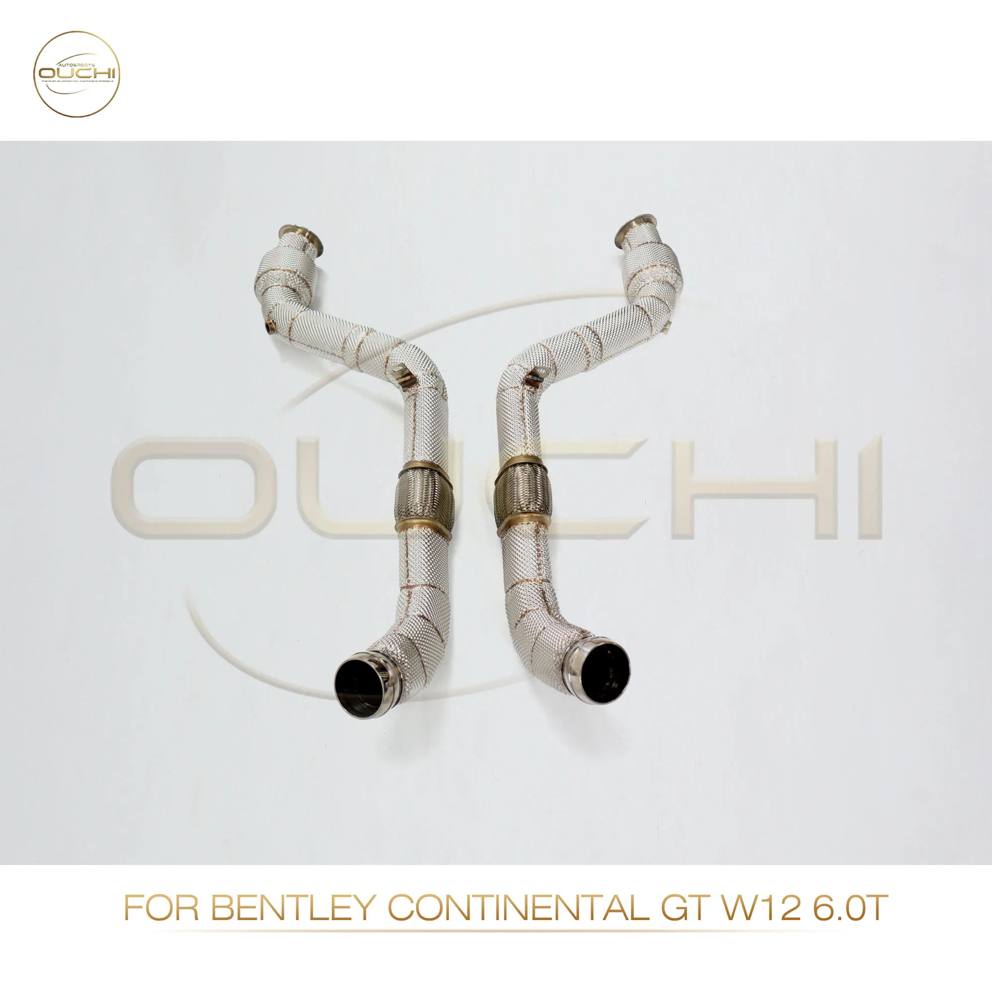 Выхлопная система OUCHI из нержавеющей стали выхлопная труба для Bentley Continental GT W12 6 0 T