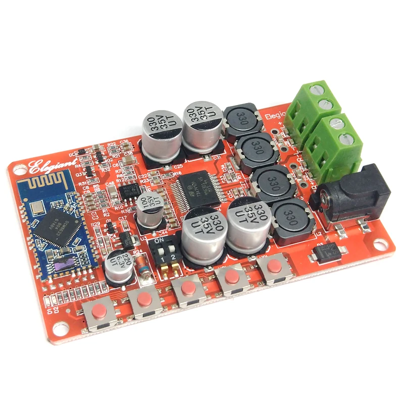 

1 шт. TDA7492P 50 Вт * 2 Bluetooth аудио приемник, надежные платы цифрового усилителя