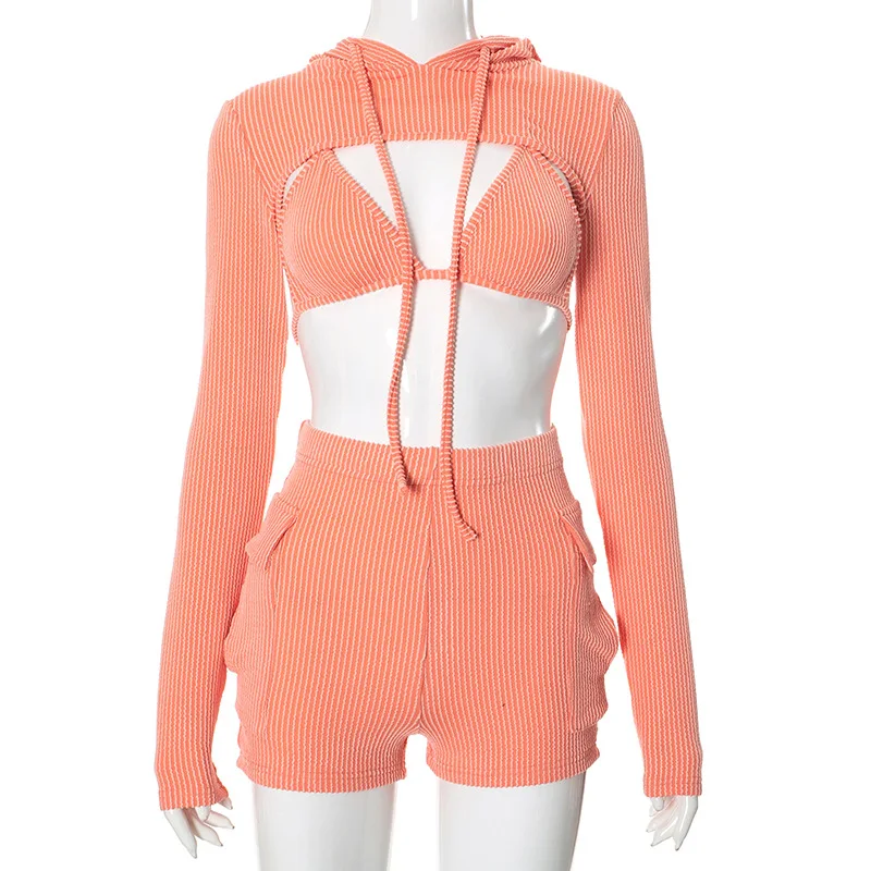 Модная женская одежда Новинка осени 2024 стильный облегающий Топ с длинным рукавом