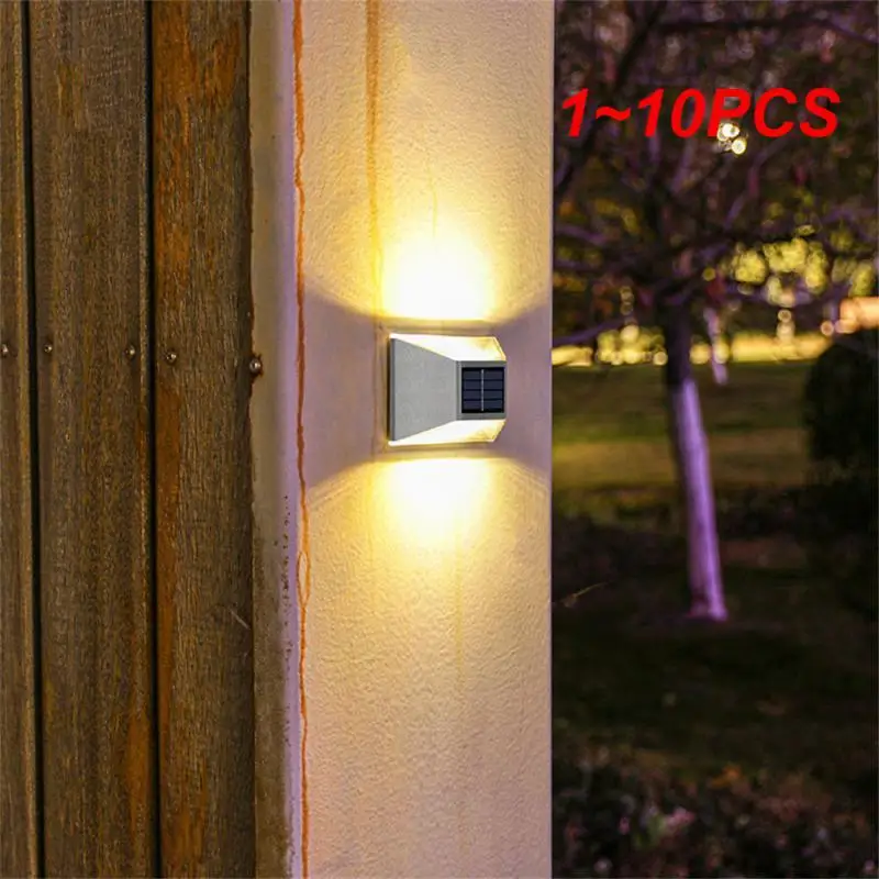 

1~10PCS Solar Lights Outdoor LED Solar Lamps IP65 Waterproof For Garden Decoration Balcony Yard Street Wall Decor Lamps