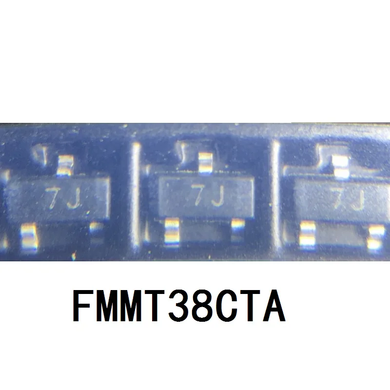 

(10 шт.) новый оригинальный FMMT38CTA 7J чип TRANS NPN DARL 60V 0.3A SOT23-3