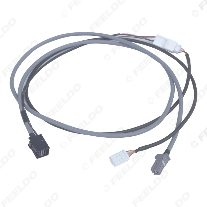 Автомобильный аудио USB вспомогательный интерфейсный переключатель 5-контактный