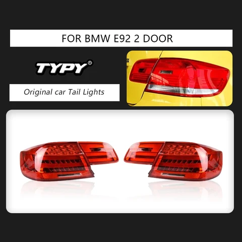 Автомобильные аксессуары TYPY для BMW M3 E92 2006-2013, задний фонарь для BMW M3 E92, задний тормозной сигнал, Реверсивный сигнал