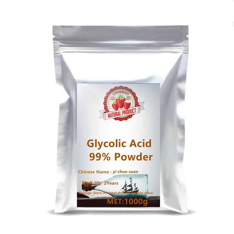 

99% Glycolic Acid Powder products toner Moisturizing Rejuvenation Deep Cleansing Shrinking Pore Removal free shipping