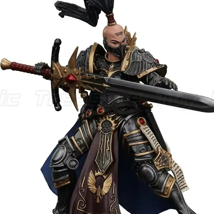 Фото 【MT】JOYTOY Warhammer 40K Sisters of Silence Knight-Commander Jenetia Krole Vigilator Squad, фигурка из ПВХ, масштаб 1/18 №1
