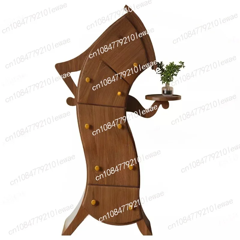 Akimbo Робот Креативный шкаф для хранения Шкафы гостиной Деревянный сервант Комод