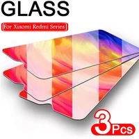 3pcs full cover tempered glass on for xiaomi redmi note 7 6 8 pro protective screen protector for redmi 7 8 k20 pro glass film