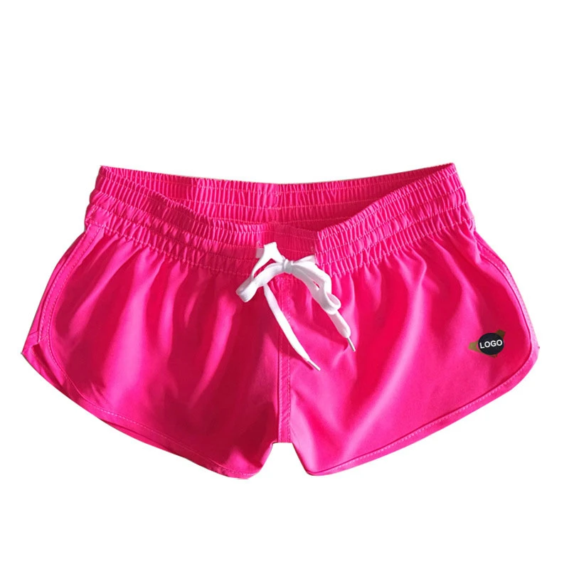 Women’s Summer  Hot Pants Free shipping Beach pants for Couples Stretch Waterproof Quick-dry Surf Trunks Beach Shorts