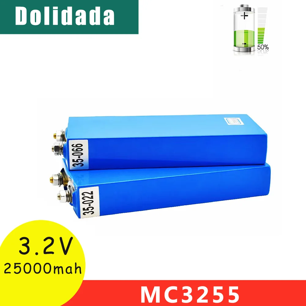 

Battery LiFePO4 3.2V 25000mAh Lithium Iron Phosphate Circulating Power Supply 12V 24V 36V 48V Solar Energy Battery Etc