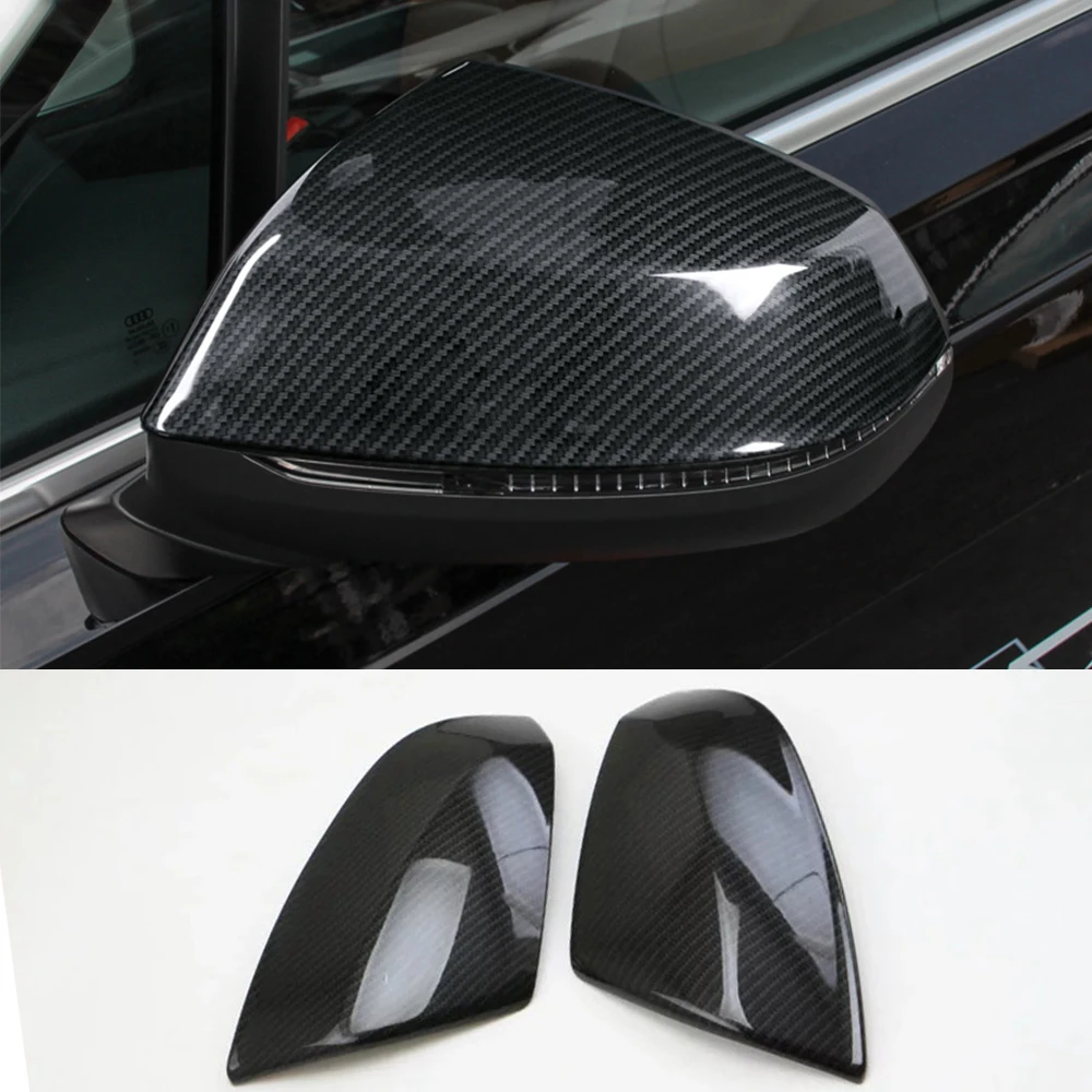 

Для Audi Q7 4M 16-21 2 шт. Боковая дверь автомобиля зеркало заднего вида защитная рамка Крышка отделка Серебряный ABS хром аксессуары для автостайлинга