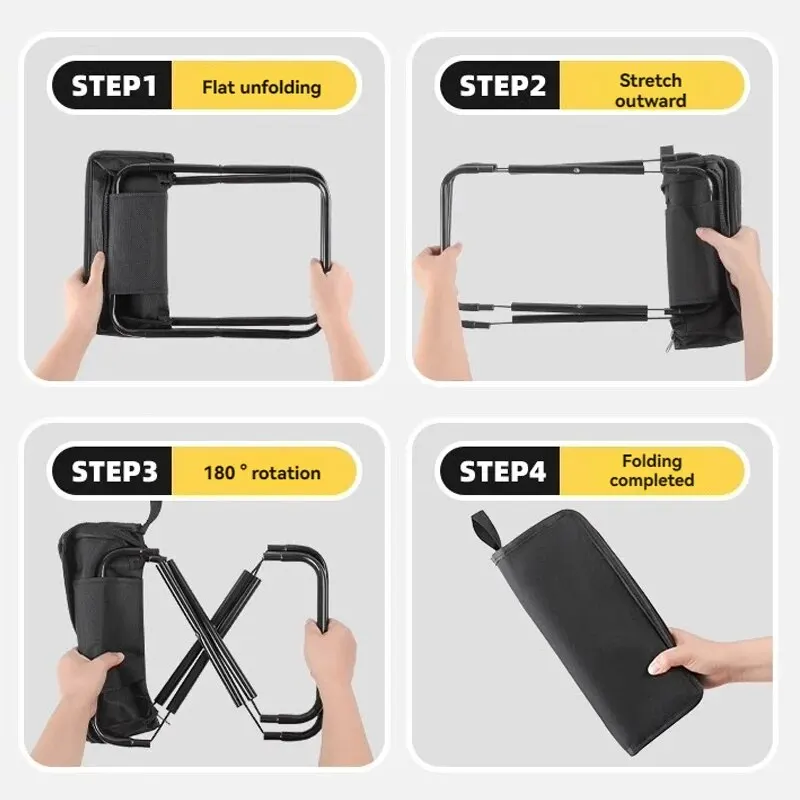 Портативные складные стулья многофункциональные для улицы пикника кемпинга