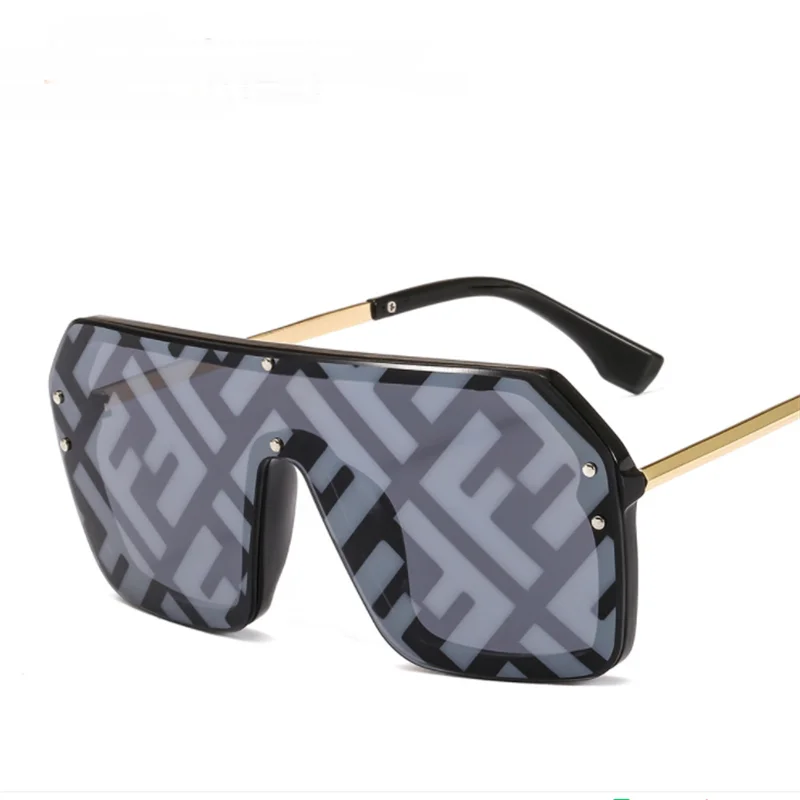 2022 Stylish conjoined rectangular sunglasses for women Designer glasses are suitable both men and Low price wholesale |