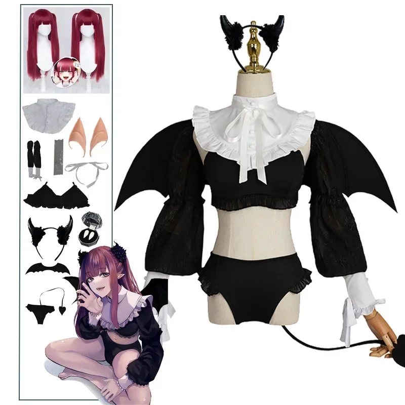 Rizu Kyun аниме косплей мое платье Кейт Китагава Марин карнавальный костюм