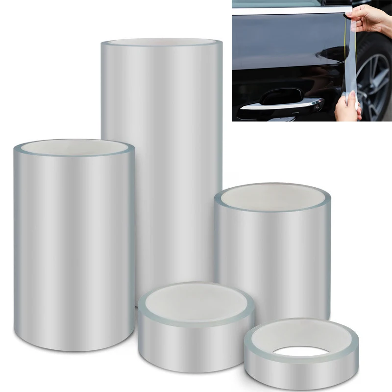

Transparent Car Door Protector Sticker Anti Scratch Nano Tape Protector Strip Auto Door Mirror Anti Scratch Tape Waterproof Film