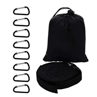 camping strap lanyard adjustable campsite storage strap portable outdoor lanyard ha nger with hooks camping accessories