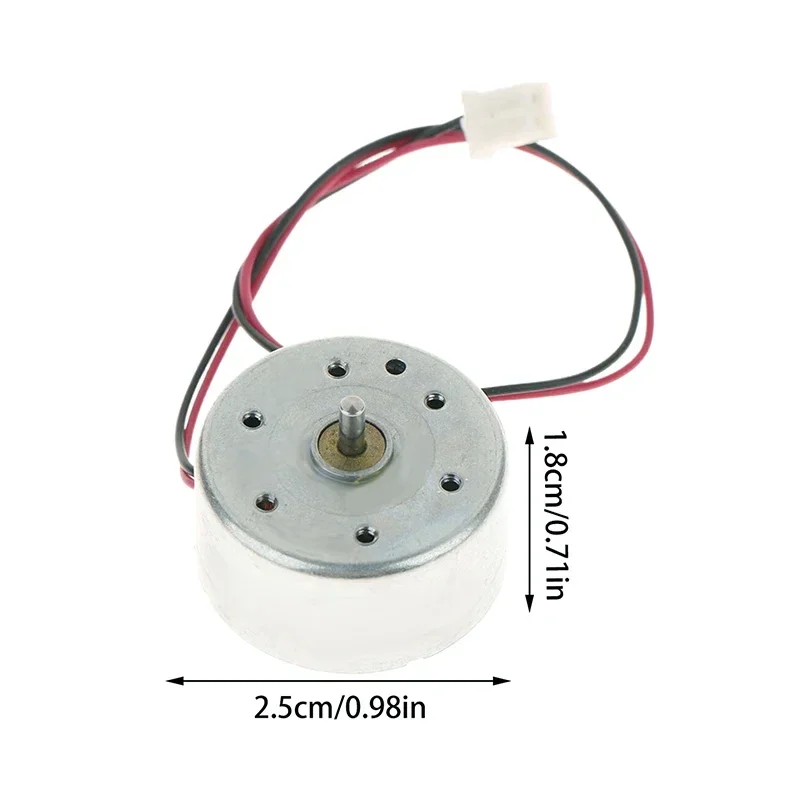 RF-300C Мини 300 Двигатель постоянного тока 1,5 В-6 В 7000 обмин Micro 24,4 мм Круглый двигатель шпинделя Низкий ток DIY Вентилятор солнечной энергии Модель игрушки для хобби (art.: 3920d0a1d1920) - 3920d0a1d1920