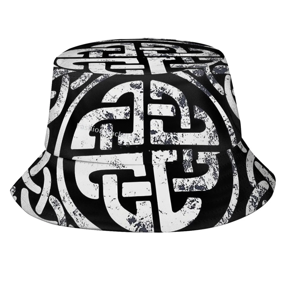 

Wikinger Ornament Bucket Hat Vikings Women Summer Hats Kids Hip Hop Outdoor Trip Cap Men Beach Fishing Sun Protect Unisex Bonnet