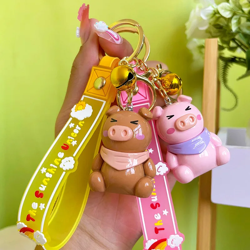 Новый акриловый мультяшный шарф Оригинальная кукла женская сумка подвеска