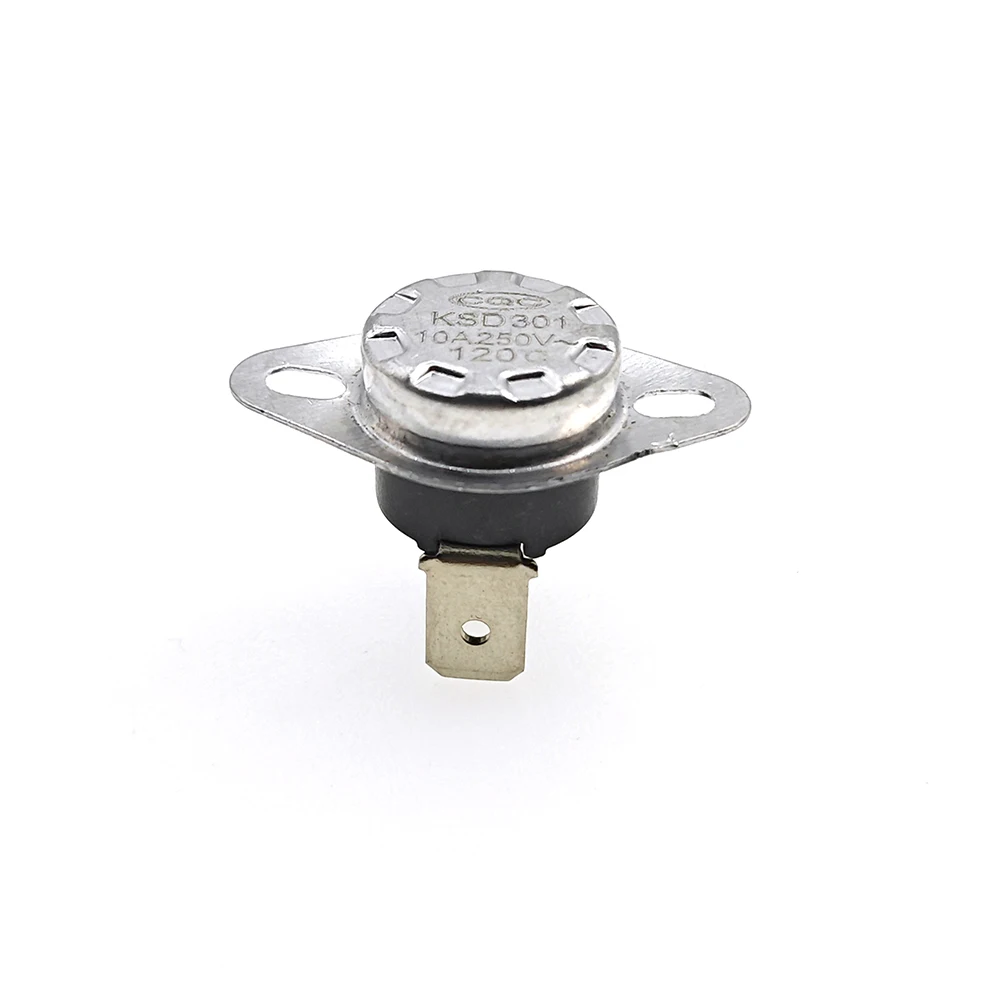 Термостат KSD301 KSD303 с ручным сбросом и регулировкой температуры 10 А 45 100 °C 150 шт.