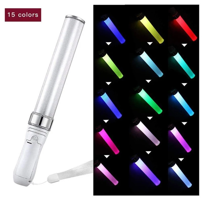 

Glow Sticks Light Color Changing Light Mini Lamp Gifts for Interior Livehouse New Year Concert KPOP Luminous Lamp