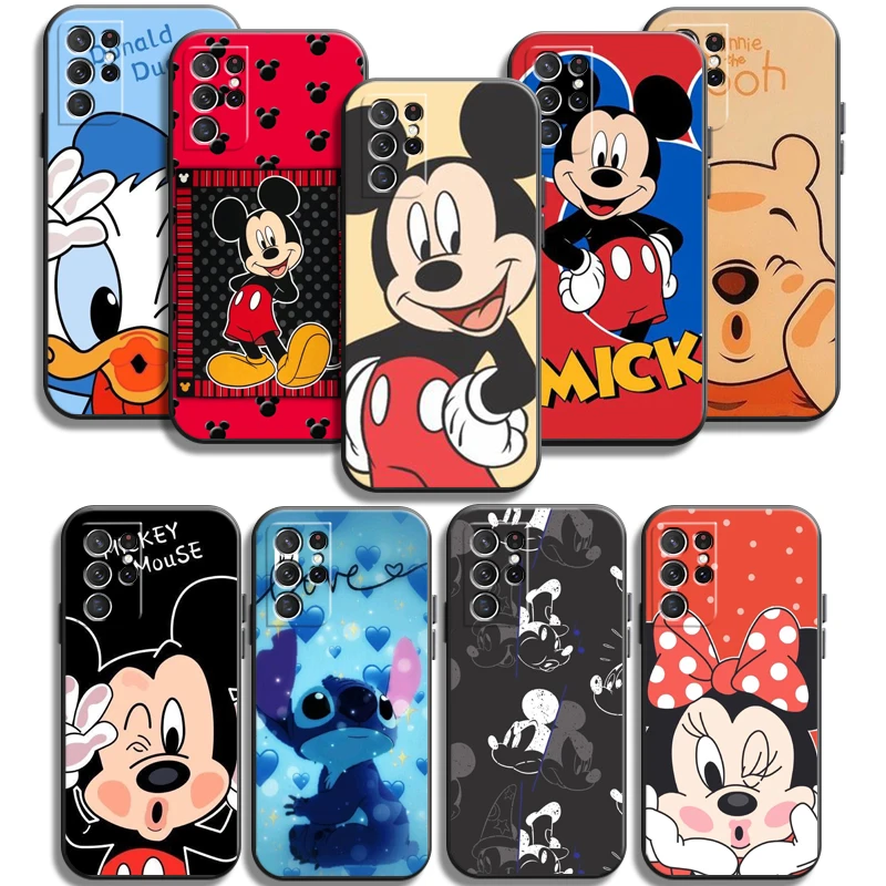 

Disney Mickey Stitch Phone Cases For Samsung Galaxy A31 A32 4G A32 5G A42 5G A20 A21 A22 4G 5G Carcasa Soft TPU Back Cover