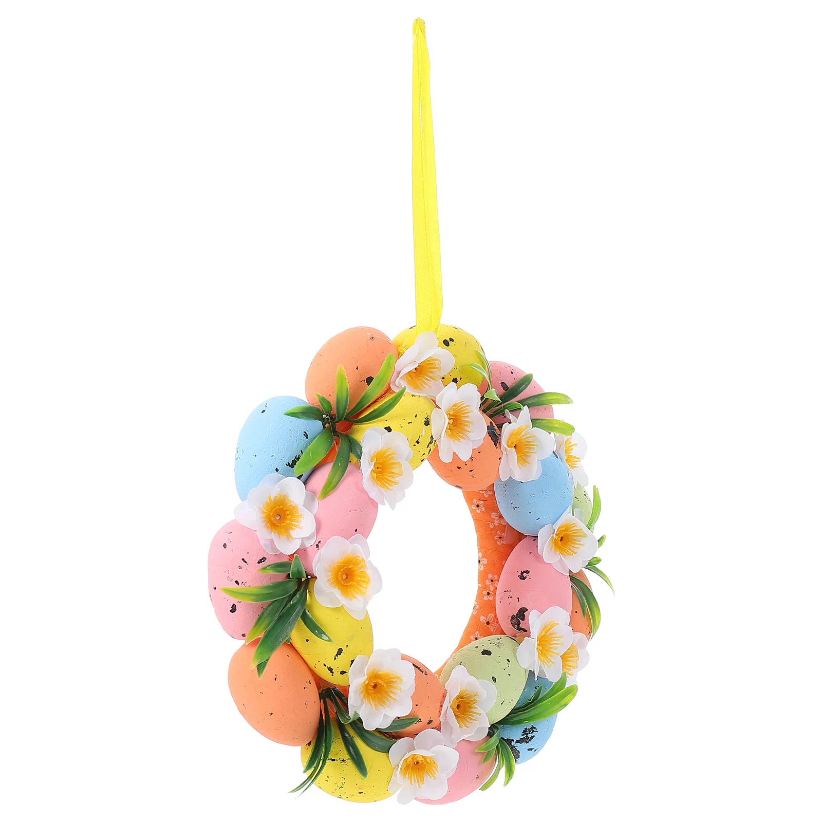 

Exquisite Easter Hanging Wreath Door Wreath Pendant Festival Wreath Decor