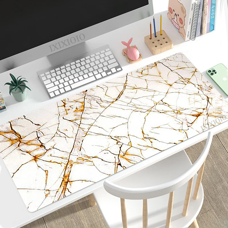 

Fashion Marble Mouse Pad Gaming XL Custom Home Computer Mousepad XXL Mouse Mat Office Natural Rubber Soft Computer Table Mat