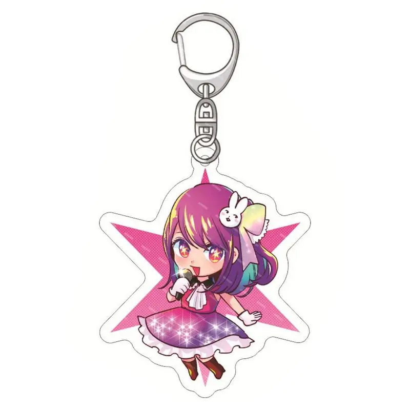 

Мультяшный аниме Oshi No Ko, брелок, акриловая фигурка Hoshino Ai Akuamarin Sarina Gorou, брелок для ключей, подвеска для сумки, украшение, подарок