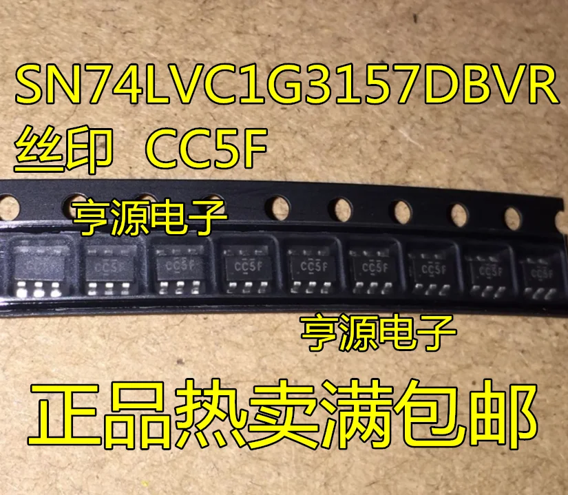 10 шт. SN74LVC1G3157 SN74LVC1G3157DBVR CC5F SOT23-6 оригинал