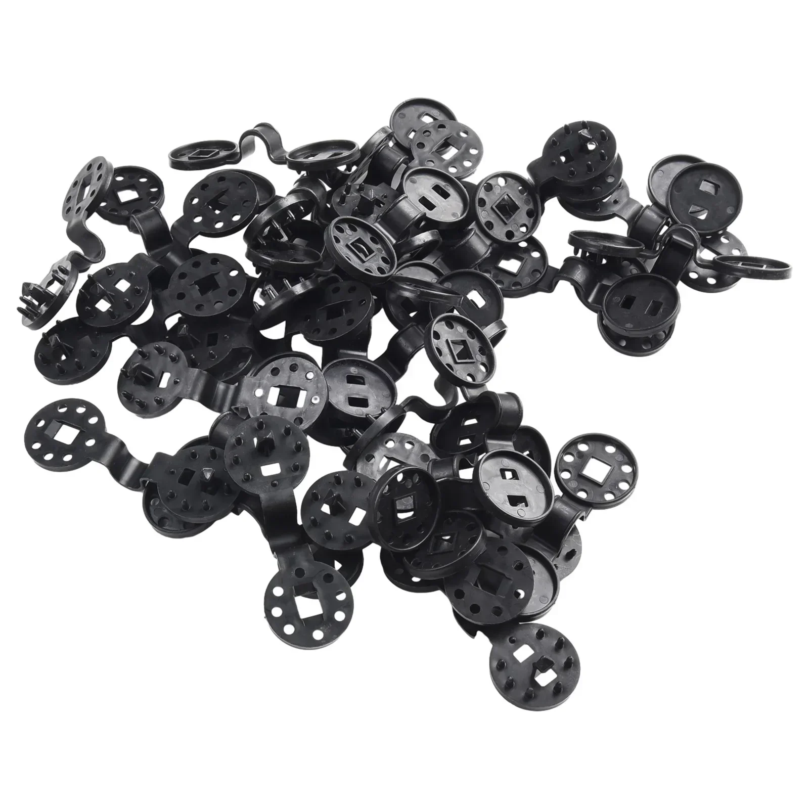 50 шт. зажимы для тента втулки сетчатой крышки солнцезащитная ткань в саду зажим