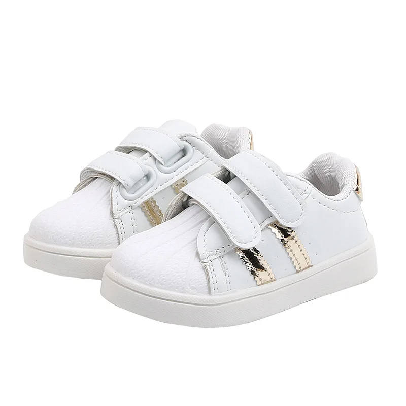 Children Shoes Girls Boys Sneakers Shoes Antislip Soft Bottom Comfortable Kids Sneaker Toddler Casual Flat Sports White Shoes enlarge