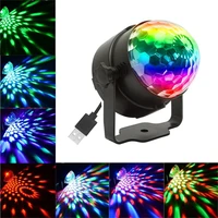 usb led rgb flash ambient lights crystal ktv stage dynamic music colorful disco lamps auto interior decorative ambient light